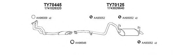 VENEPORTE 700010 Exhaust System